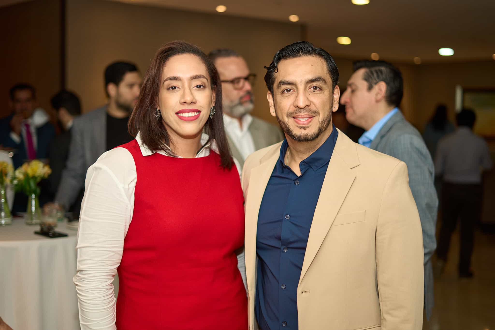 Daira Almonte y Otoniel Niño.