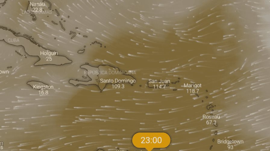 Nube gigante de polvo del Sahara llegará al país este lunes