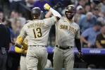 Con jonron de Machado los Padres vencen a Rockies de Colorado