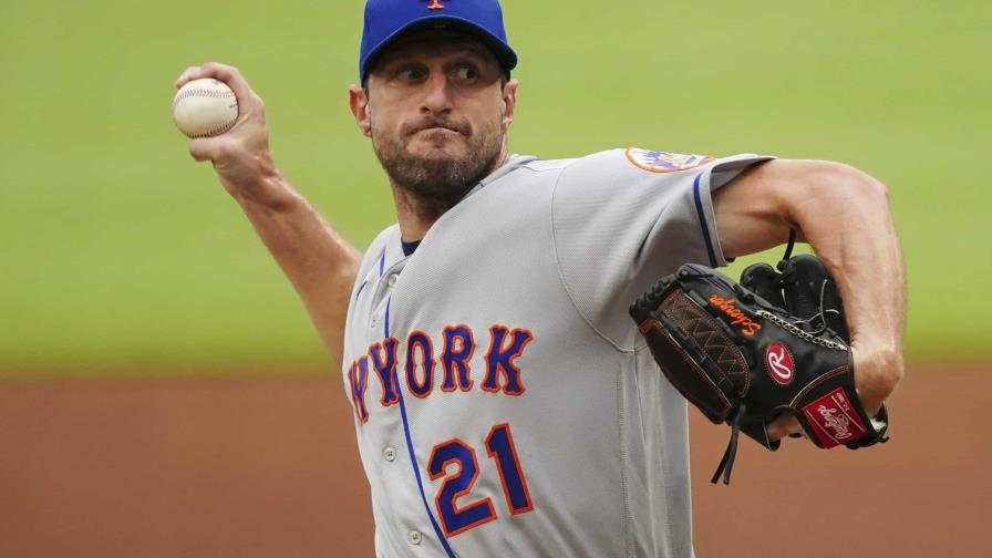 Max Scherzer brilla, Mets enfrían a Bravos al abrir serie