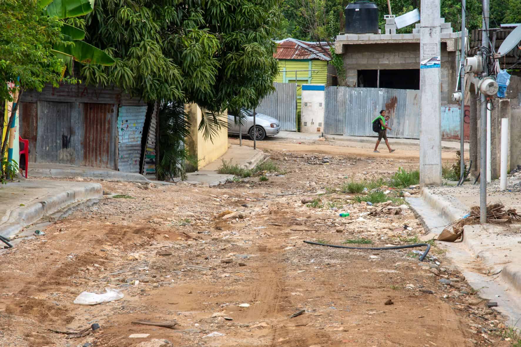 Las lluvias  empeoran la situación 