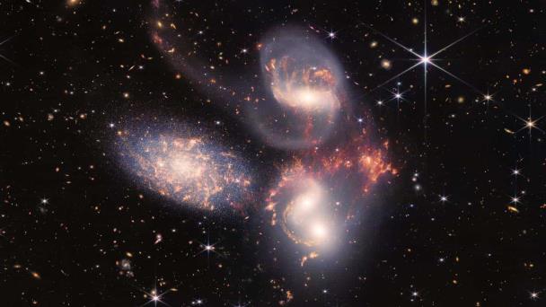 La NASA publica nuevas imágenes captadas con el telescopio espacial James Webb