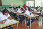 Estudiantes acuden con temor a tomar las pruebas nacionales Estudiantes acuden con temor a tomar las pruebas nacionales