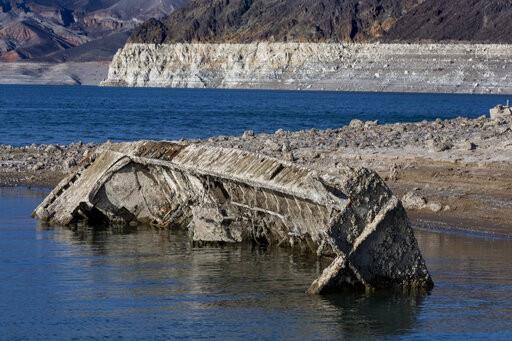 Se seca el Lago Mead, el embalse más grande de EEUU por cambio climático