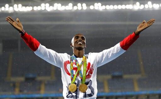 El cuádruple campeón olímpico Mo Farah revela que fue traficado cuando era niño