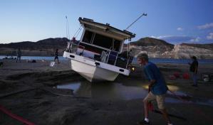 Se seca el Lago Mead, el embalse más grande de EEUU por cambio climático