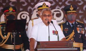 El presidente de Sri Lanka huye hacia Maldivas en un avi&oacute;n militar