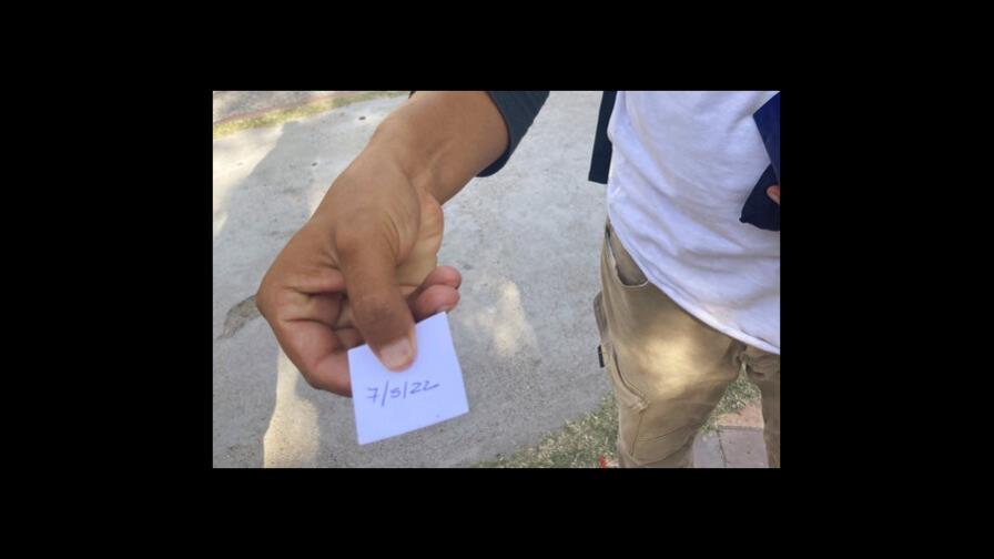 Listas de espera para pedir asilo en EEUU causan frustración