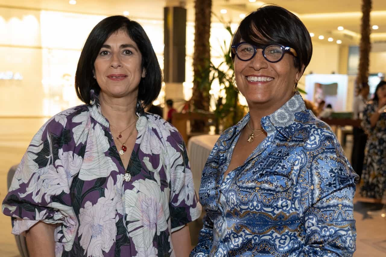 Lourdes Saleme y Rosana Pons.