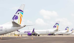 Aerolínea dominicana Arajet recibe aeronaves "Jaragua" y "Ojos Indígenas"