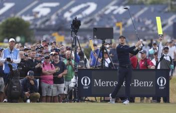 Primera baja para el British Open de golf