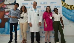 Pinceladas de esperanza: Incart estrena obra de arte a favor de la arteterapia