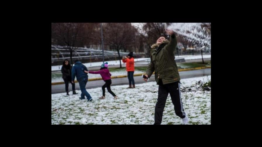 Chile experimenta un inusual episodio de lluvia y nieve en plena sequía