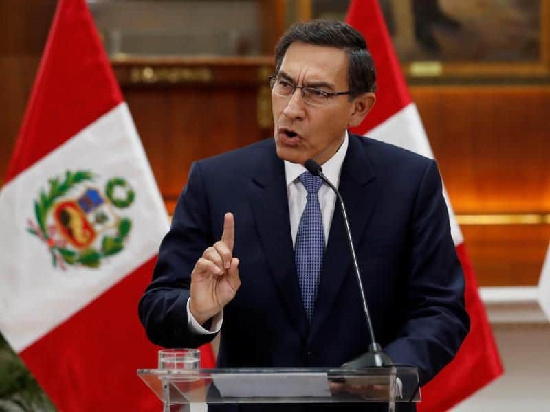 Destituido expresidente de Perú Martín Vizcarra funda su partido político