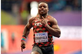 Ferdinand Omanyala logra visado y estará en Mundial de Atletismo