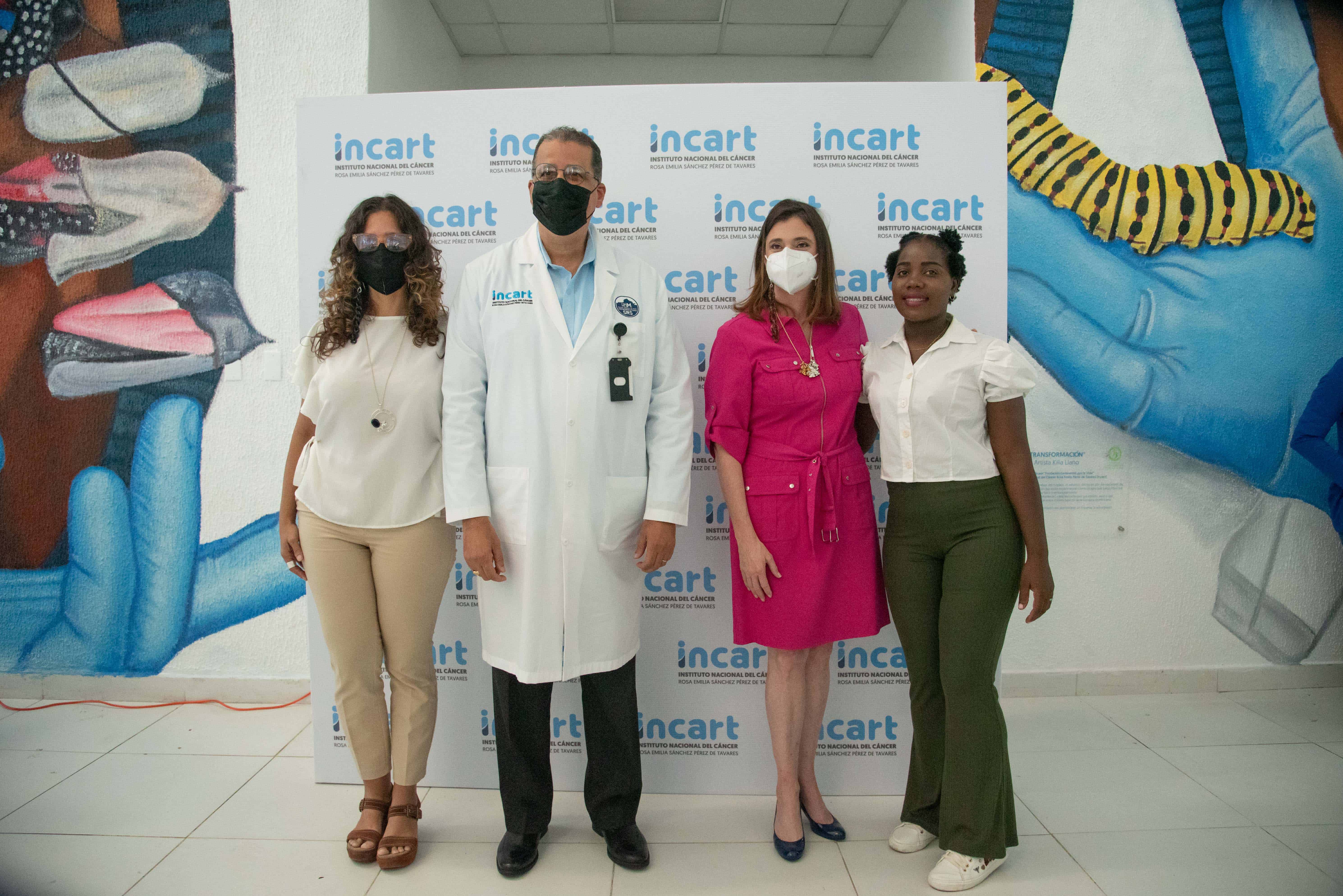 Kilia Llano, Dr. José Ramírez, Ana Bonetti y Osmilda Noel.