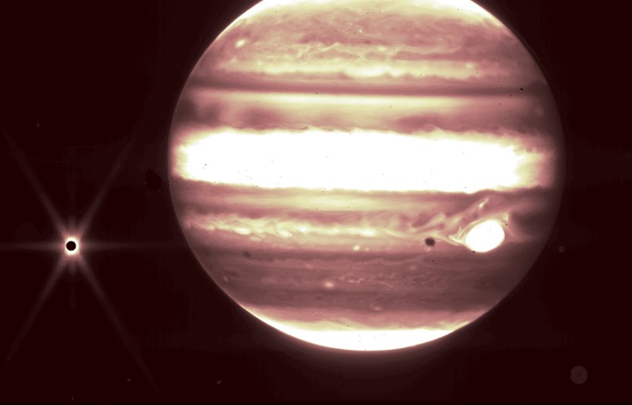La NASA comparte nuevas imágenes del James Webb y ahora son de Júpiter