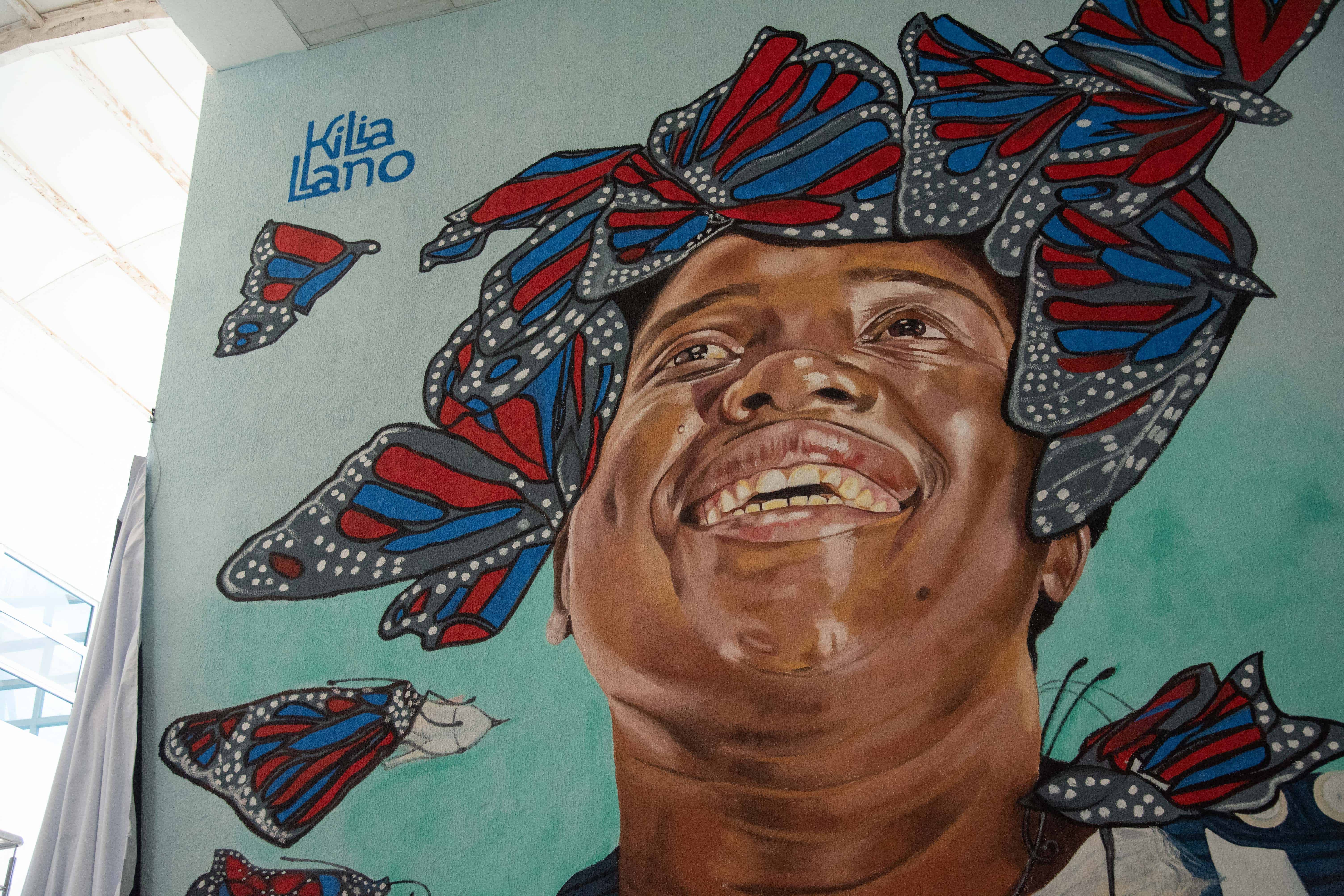 Obra de arte donada por Kilia Llano a Incart inspirada en Osmilda Noel.&nbsp;