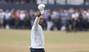 Tiger Woods no supera el corte en el British Open y se va llorando