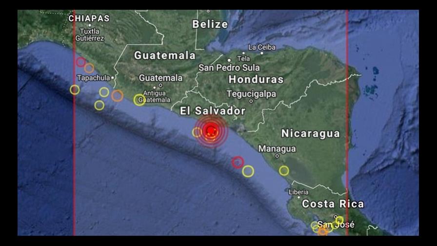 Al menos 20 sismos se registran en una localidad del occidente de El Salvador