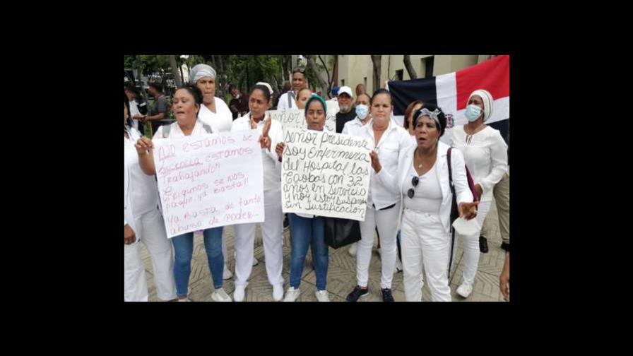 Enfermeras denuncian que las obligan a tomar licencia sin disfrute de sueldo