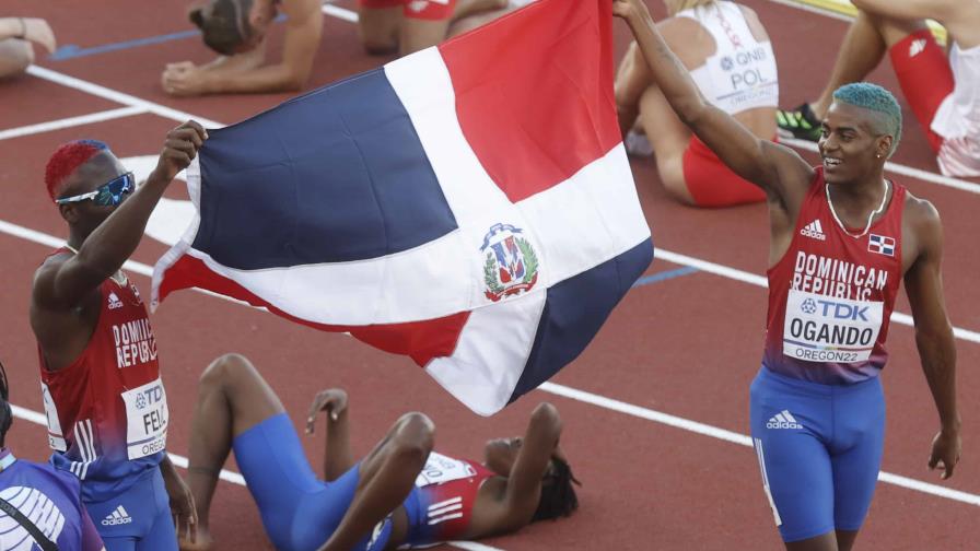 Dominicana mejora su proeza con el oro Mundial en relevo mixto