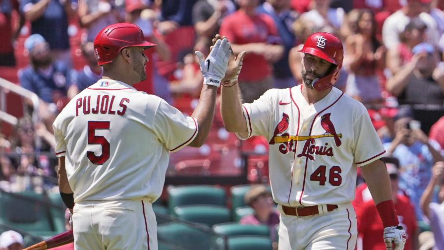 Goldschmidt, Pujols lideran triunfo de Cardenales ante Rojos