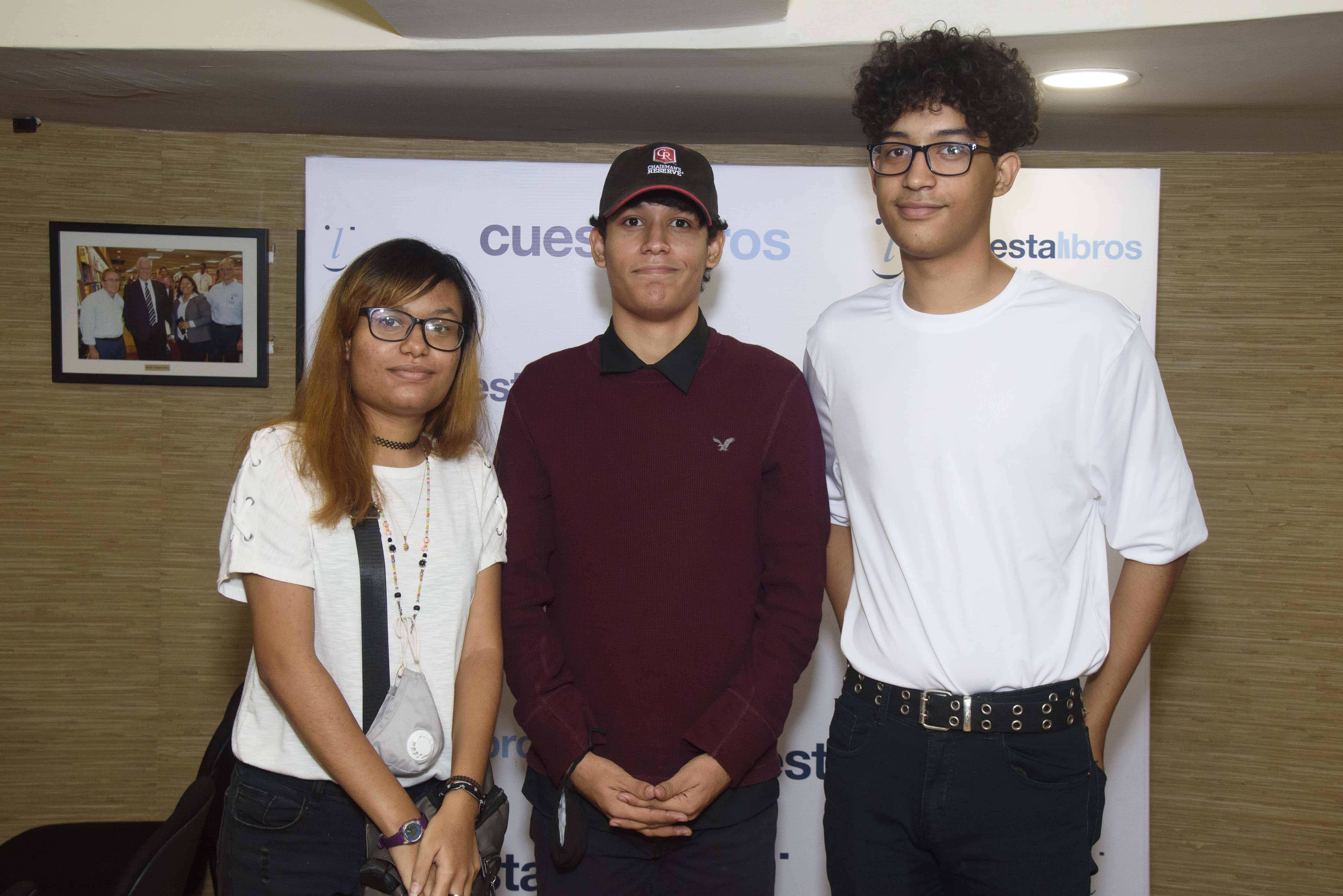 Francesca, Ángelo y Javier&nbsp;Rivas Lorenzo.