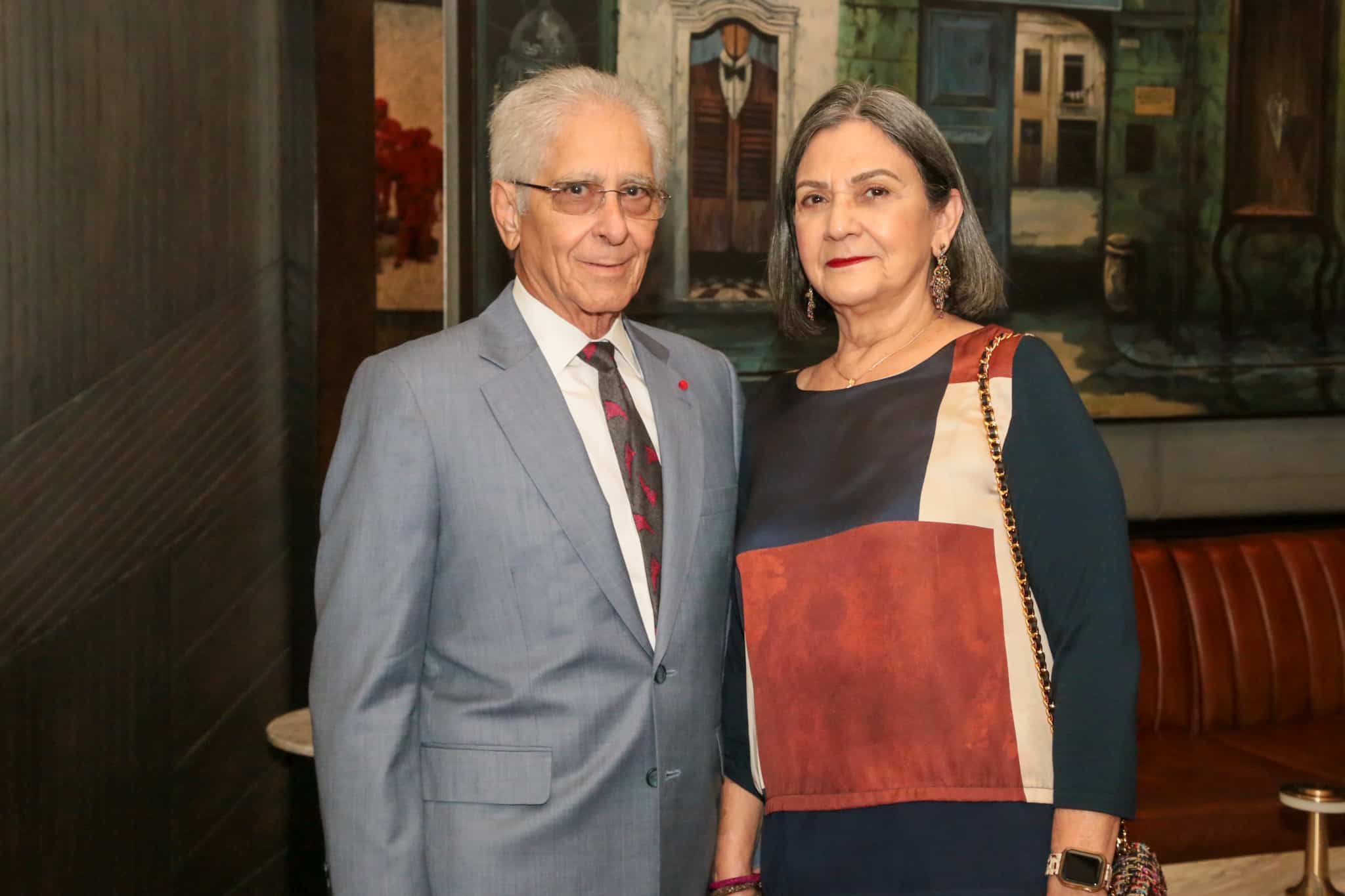 Juan Barceló y Marisela de Barceló.