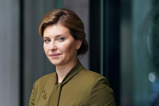 Primera dama de Ucrania Olena Zelenska visita Estados Unidos