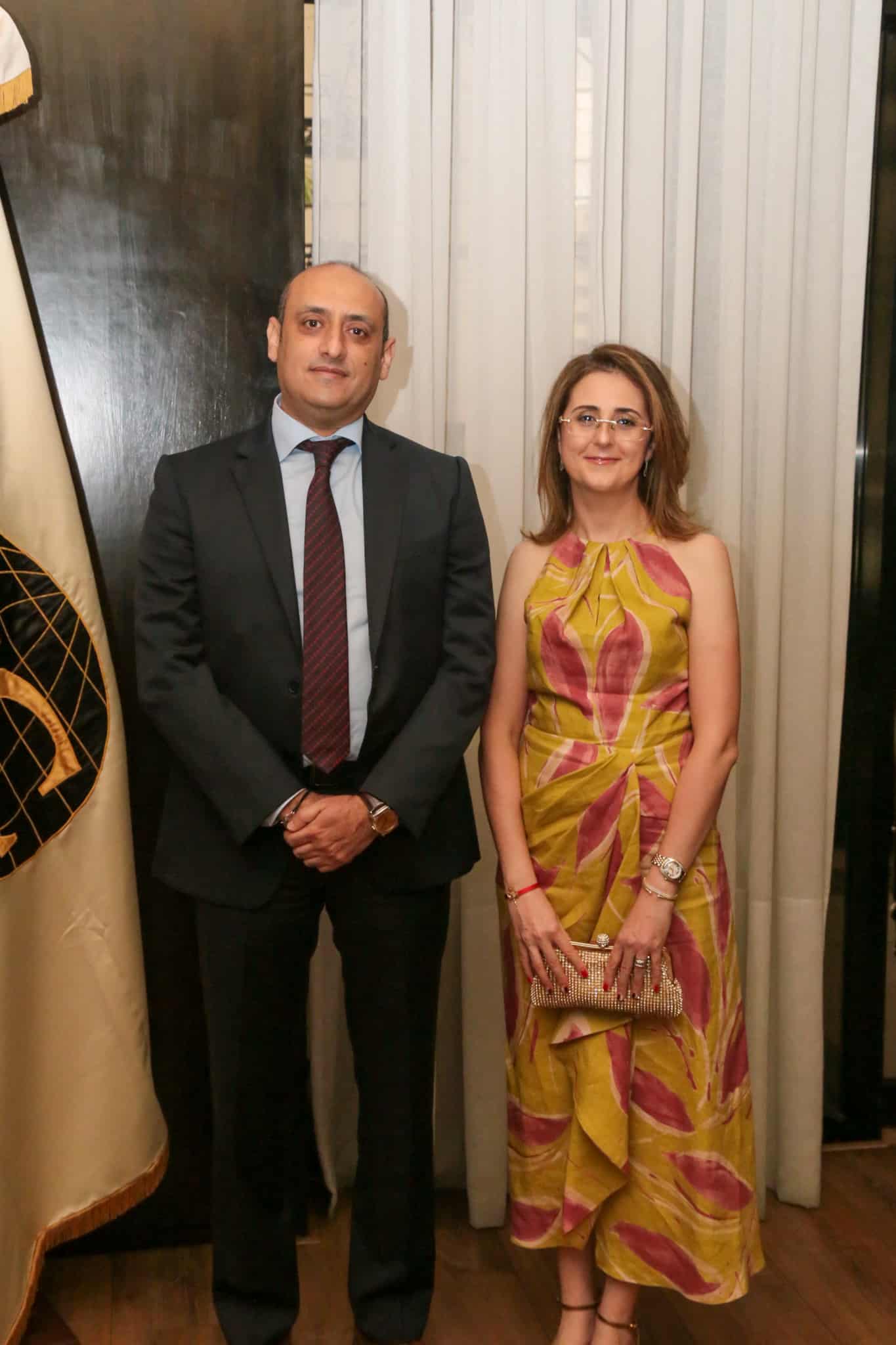 Hicham Dahane e Ilham Mikou.