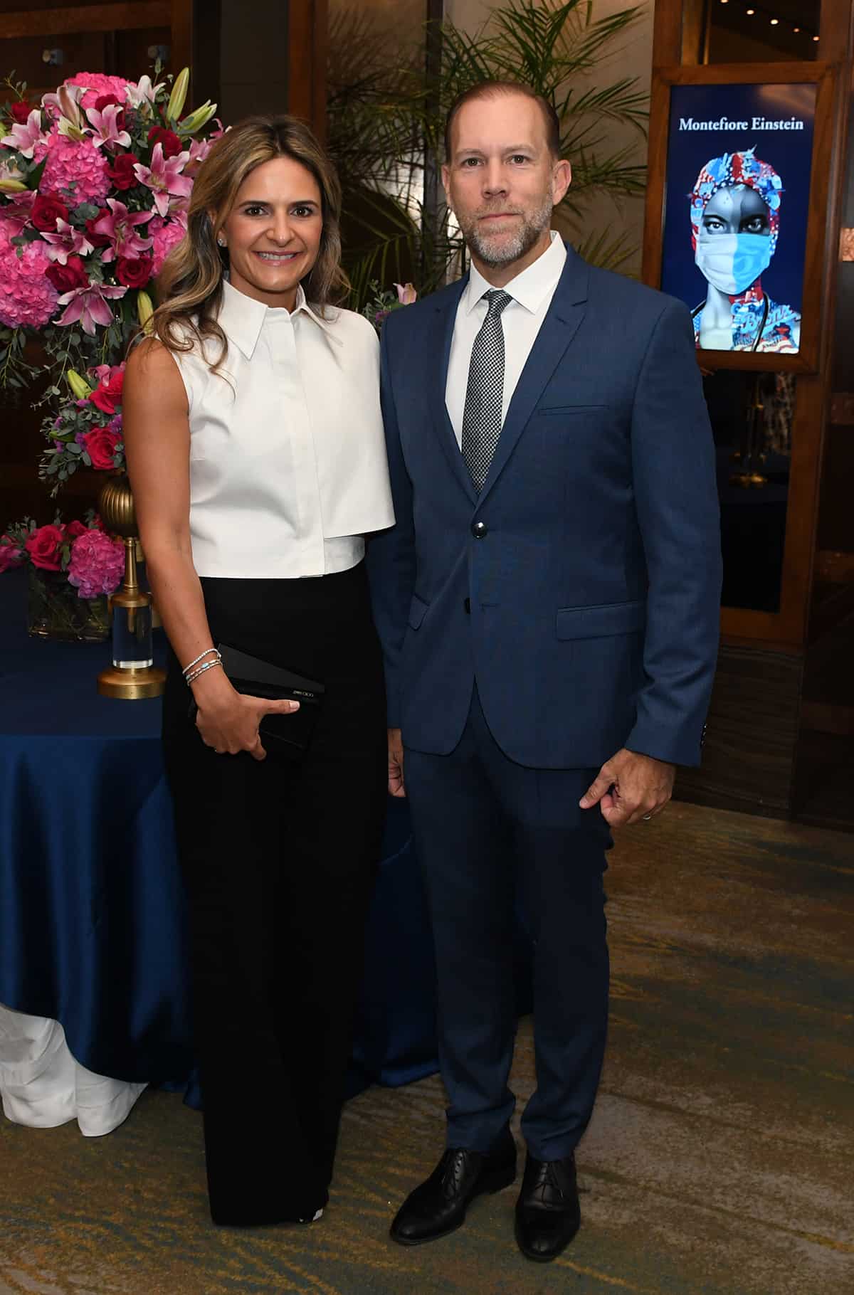 Ana Amalia Haché y Peter Knupper.