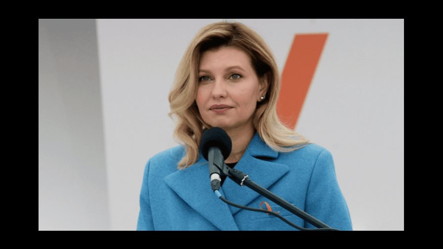 Primera dama de Ucrania lleva a EEUU los planes de reconstrucción de Zelenski