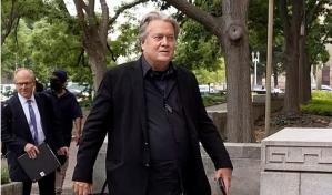 Comienza la selección del jurado en el juicio a Bannon por desacato en EE.UU.