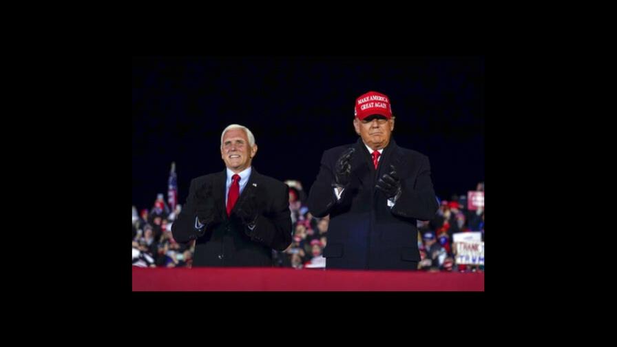 Mike Pence cada vez más atrevido en su desafío a Trump