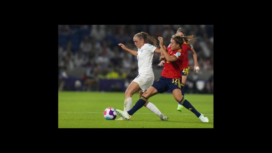 Inglaterra vence a España en la Eurocopa femenina