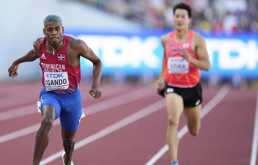 Ogando, a la final en 200 metros y rompe el récord nacional en Mundial de Atletismo