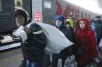 Refugiados ucranianos se ven obligados a huir a Rusia