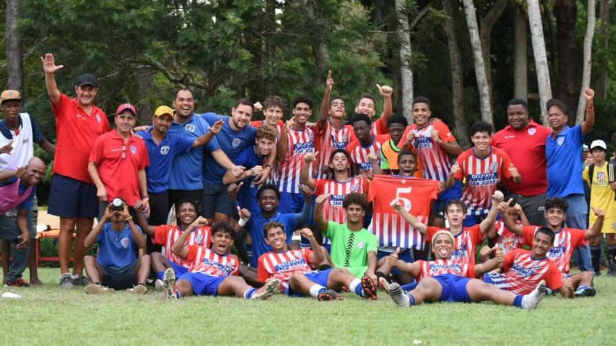 Delfines del Este campeones zona Sur-Este en fútbol sub-19