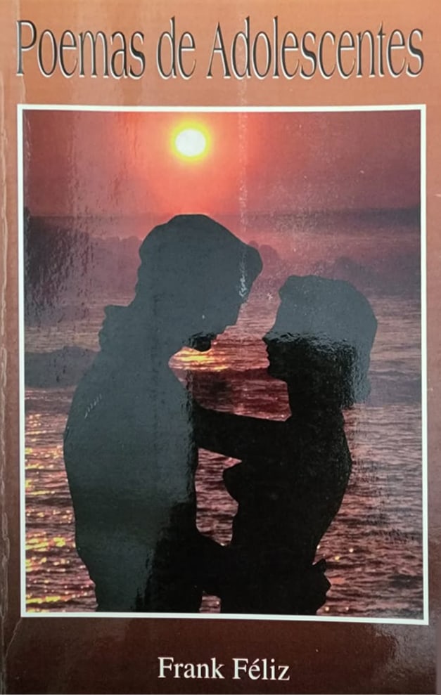 Frank Féliz, s.p.i – 155 págs. Presentado por Cándido Gerón, el autor publicó este libro cuando tenía 15 años de edad. No sabemos qué edad tiene hoy y si se mantuvo en el quehacer de la escritura.