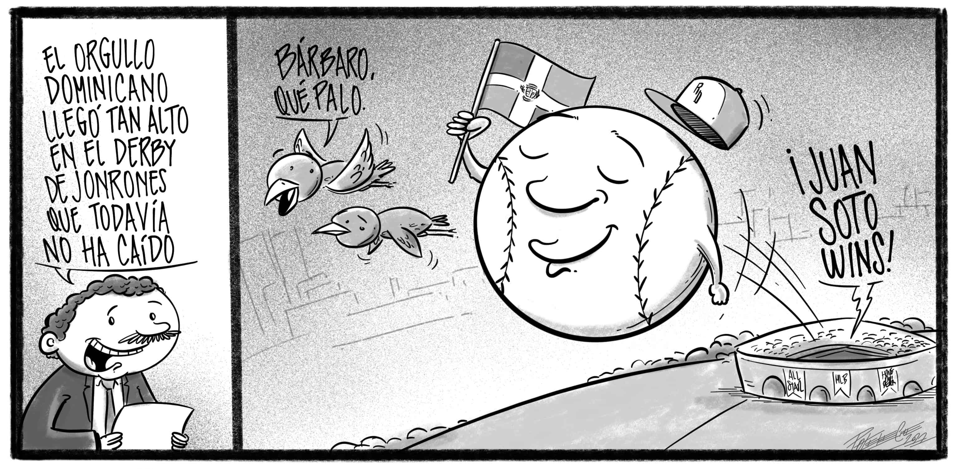 Caricatura de Noticiero Poteleche 20 julio 2022