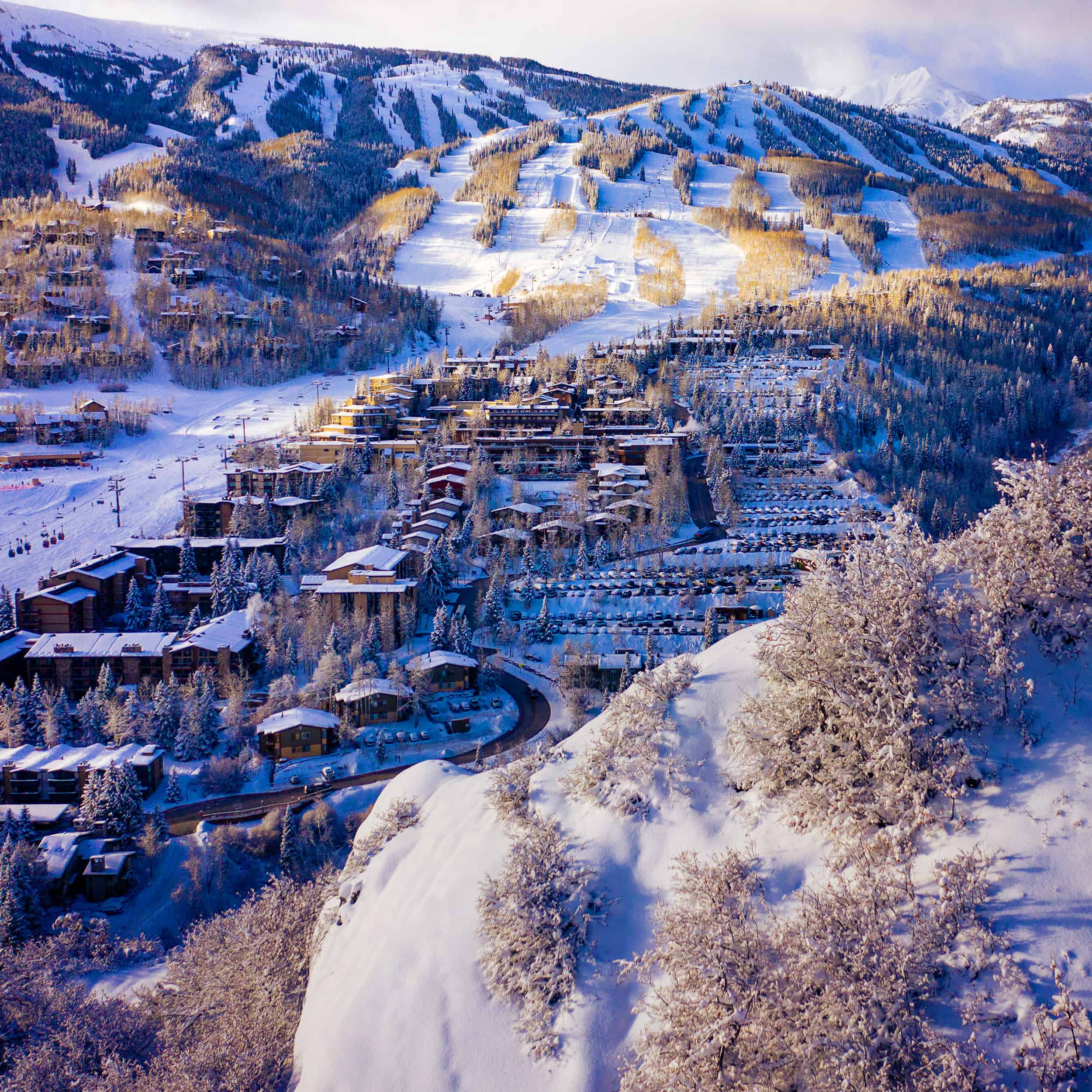 Un resort acogedor y un descenso vertical fuera de serie.