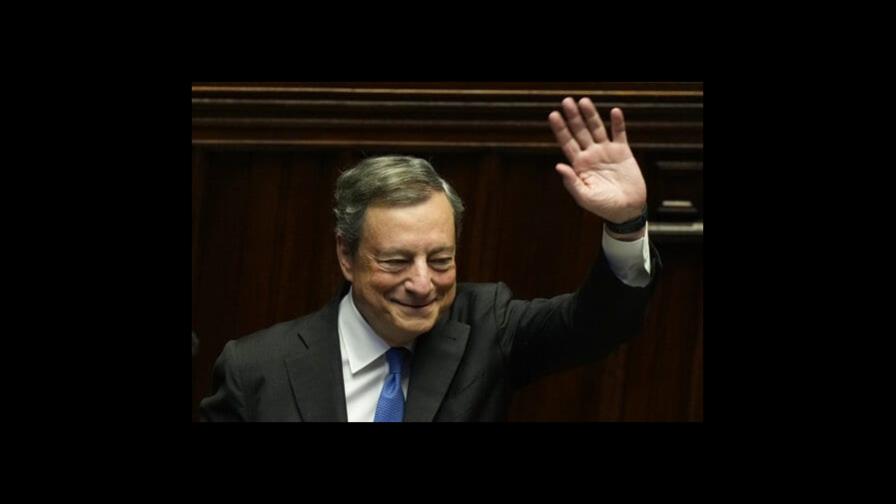 Renuncia primer ministro italiano Mario Draghi