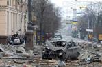 Rusia sigue bombardeando la ciudad de Járkov, Ucrania