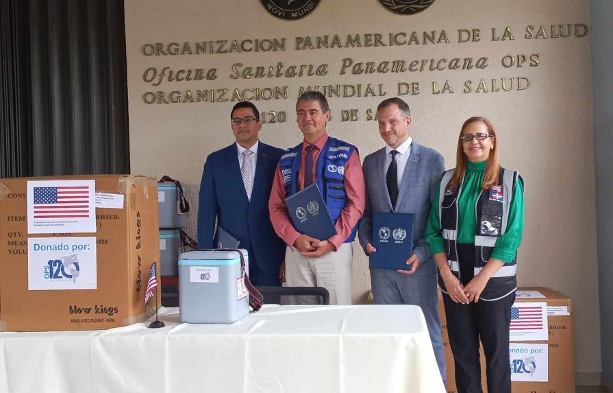 Salud Pública recibe donativo de insumos para la conservación de vacunas