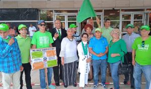 Marcha Verde visita a Miriam Germán y anuncia apoyo a investigación del caso Medusa