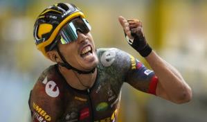 Laporte da la primera victoria a Francia, Vingegaard a un día menos de ganar el Tour