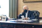 Con voz ronca, Biden dice sentirse mejor de como se oye Con voz ronca, Biden dice sentirse mejor de como se oye