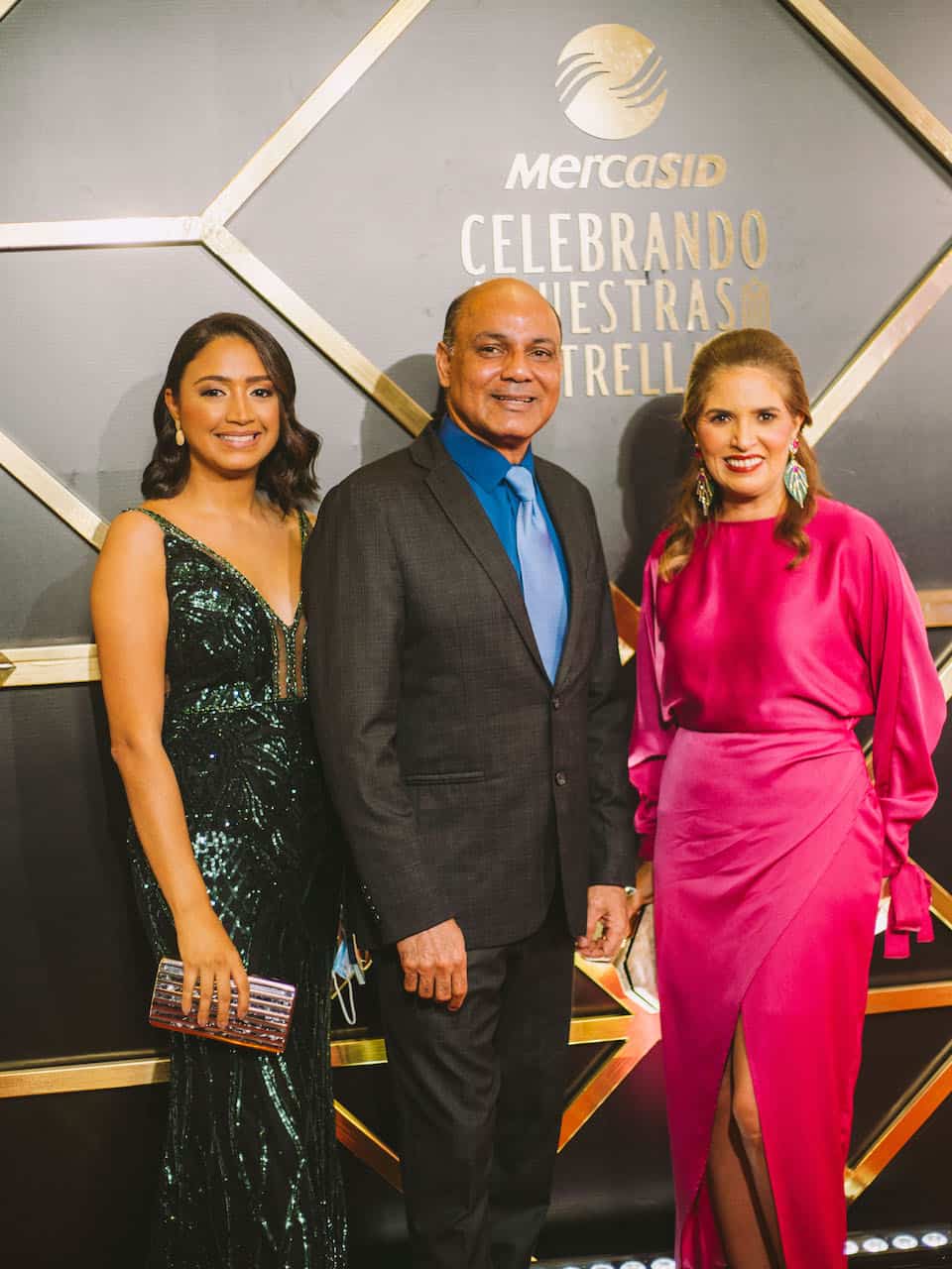 Carolina Rondón, Raudi Abreu e Iraima Vázquez.