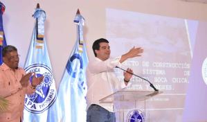 Inapa presenta proyecto de saneamiento de  Boca Chica